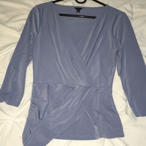 Ann Taylor faux wrap top